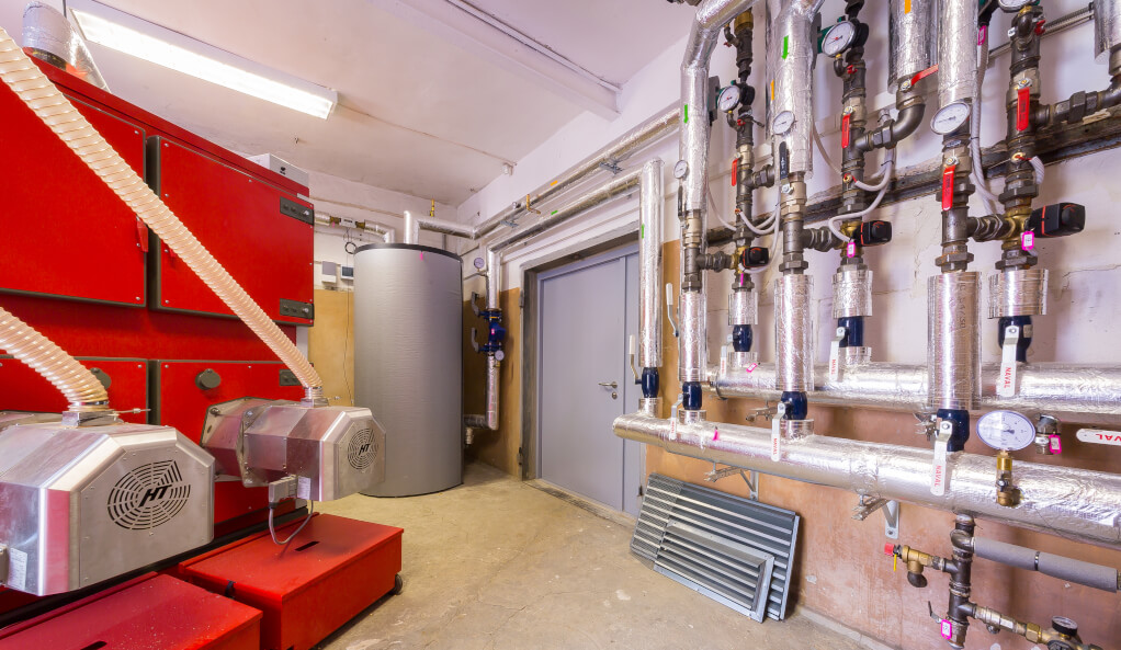 Heiztechnik granulu katls Salaspilī