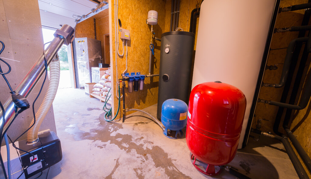 Heiztechnik granulu katls Ropažos